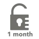 1 month 1 month
